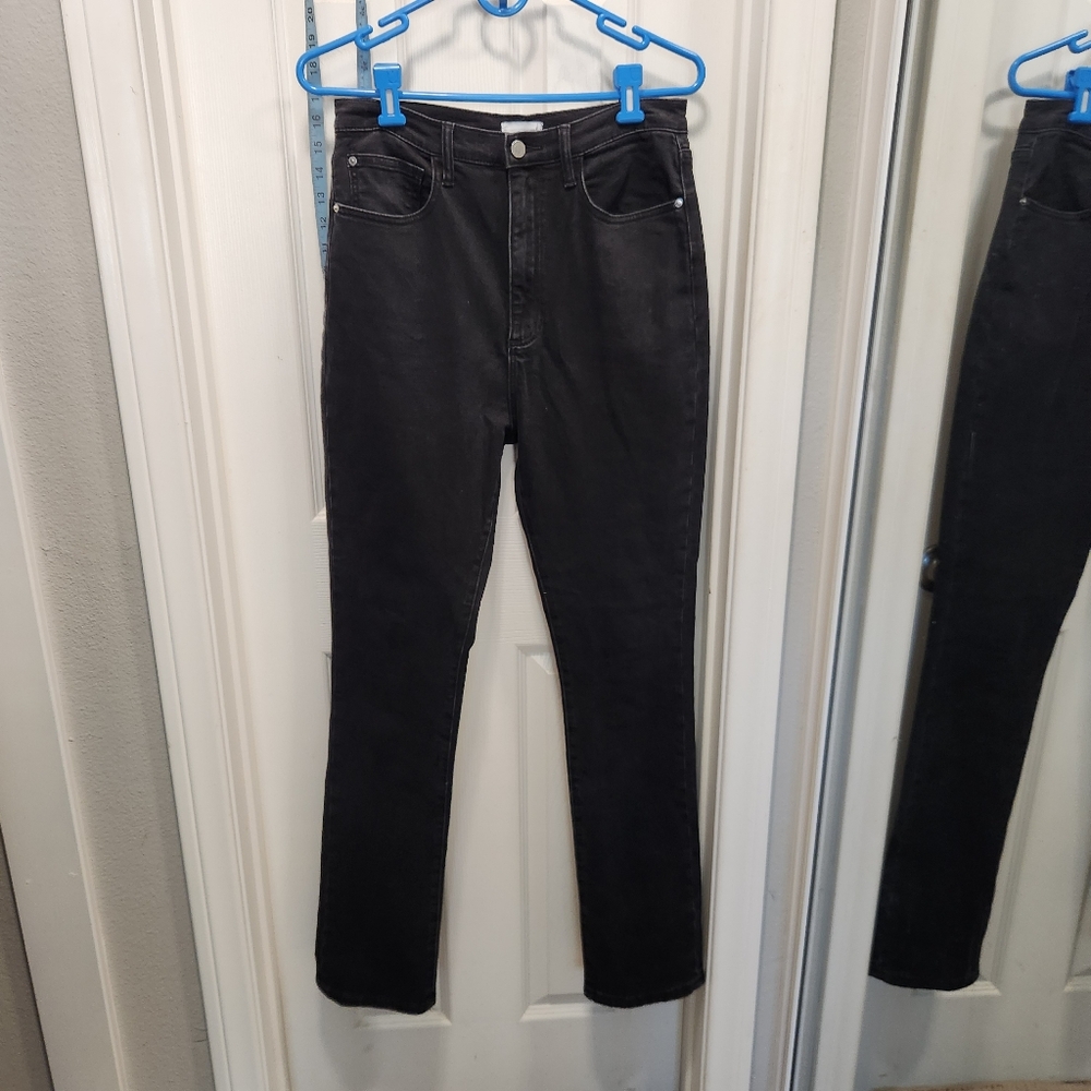 Weworewhat high waisted straight jeans size 30